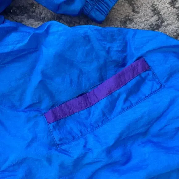 Vtg 1980s R.E. Sport Rivers Edge Jacket Colorblock Size Large - Picture 6 of 10